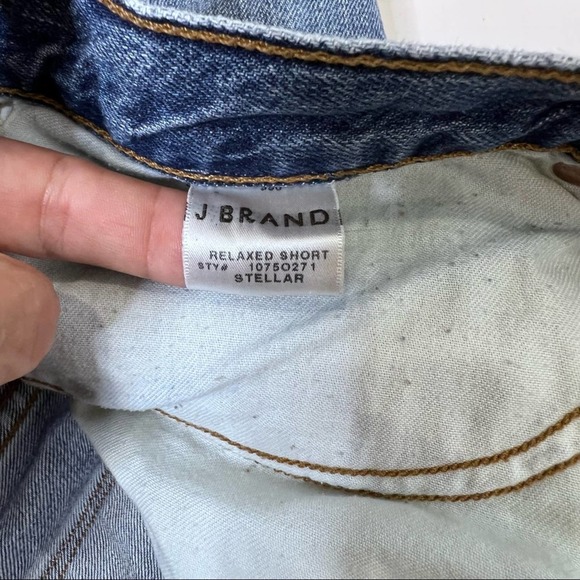 J Brand Stellar Relaxed Fit Cut Off Shorts Size 30 - Picture 13 of 14